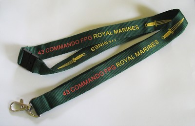 43 COMMANDO FLOTTENSCHUTZGRUPPE ROYAL MARINES HALS SCHLÜSSELBAND