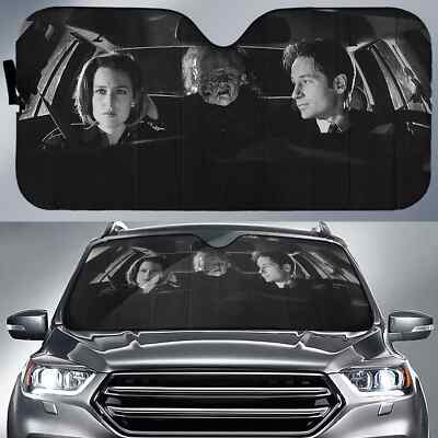 X-Files TV Series Car Sun Shade XFiles Car Sun Shade Fox Mulder Dana Scully Ca