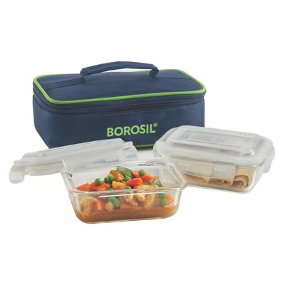 borosil 4 piece lunch box