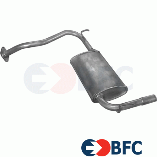 MAZDA 323 F P 1.3 1.5 75/89/90HP 1994-2003 Exhaust Rear Silencer - Picture 1 of 1