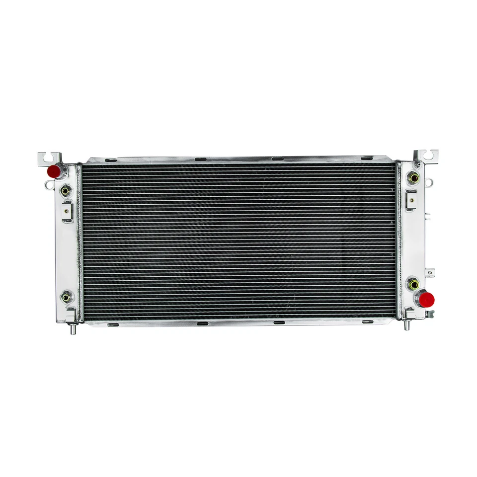 4 ROW Radiator Fits 2016-2020 Chevrolet Suburban Tahoe/2014-2018 GMC Sierra 1500 — 第 3/4 张图片