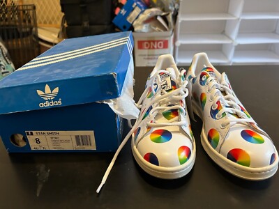 Size 8 - adidas Stan Smith Multi dots