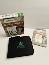 Norberg & Linden XL Drawing Sketching Set Kit Graphite and Charcoal Pencils
