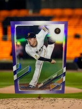 2021 Topps Chrome Nippon Purple Refractor Ryuta Heinai #186 223/299