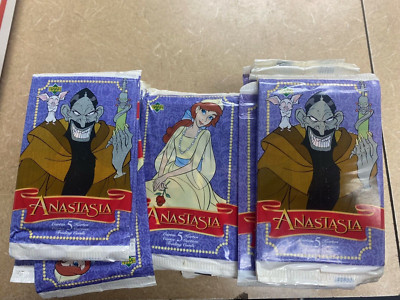 1998  Anastasia Trading Cards 120 sealed pack lot Fox Upper Deck Wholesale lot