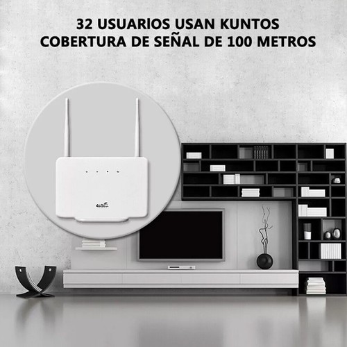 300Mbps 4G WiFi With Sim Card Slot Router Waterproof LTE Wireless Outdoor - Picture 8 of 17