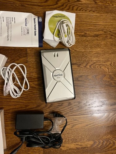 *NEW* Ximeta NetDisk Mega 250Gb External Hard Drive with NDAS - Ethernet and USB - Afbeelding 4 van 8