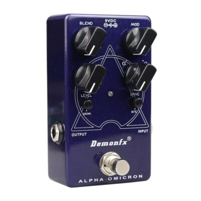 Demonfx ALPHA OMICRON Demonfx ALPHA OMICRON Bass PreAmp/ Overdrive Fast US Ship | eBay