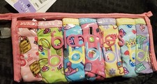 NWT Steve Bloomies Girls Panties Underwear In A Bag 7 Pair Days Of Week X-Small