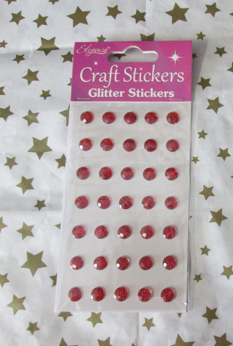 ELEGANZA SELF ADHESIVE GLITTER GEMS CRAFT STICKERS DIAMANTE VARIOUS DESIGNS. - Picture 60 of 60