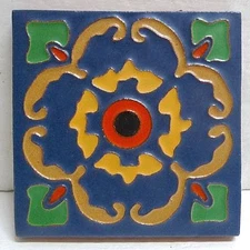 Contemporary Geometric Tile Repro Santa Monica Brick Taylor Stair Risers 1