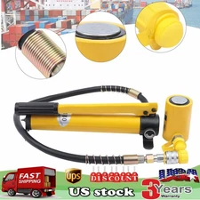 10Ton Hydraulic Cylinder Jack Low Profile Porta Power Ram Single Acting RSC-1050