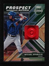 2018 Elite Extra Edition Prospect Materials Emerald 3/5 Miguel Aparicio hg6