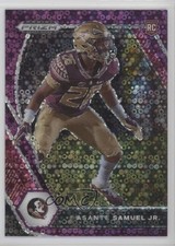 2021 Panini Prizm Draft Picks Purple Circles 14/50 Asante Samuel Jr #111 s3g