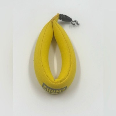 Chums Sportfloat Floating Wrist Strap - Neon Yellow - Perfect for Boat/Beach