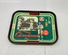 Vintage 1980 Coca-Cola Metal Tray Cleveland 75th Anniv Napoleon Lajoie