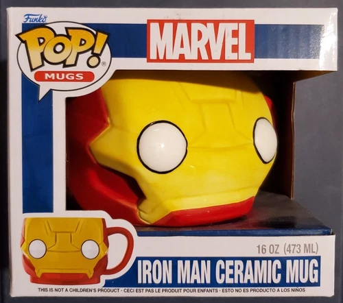 Funko Pop Marvel Iron Man Ceramic Mug