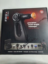 Tuzmi FitRx PRO Handheld Therapeutic Percussion Massage Gun New Open Box
