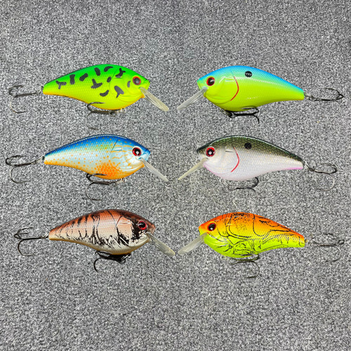 Xcalibur XCS300 Discontinued Squarebill Crankbait 3/4oz 3" 3'- (SELECT COLOR)