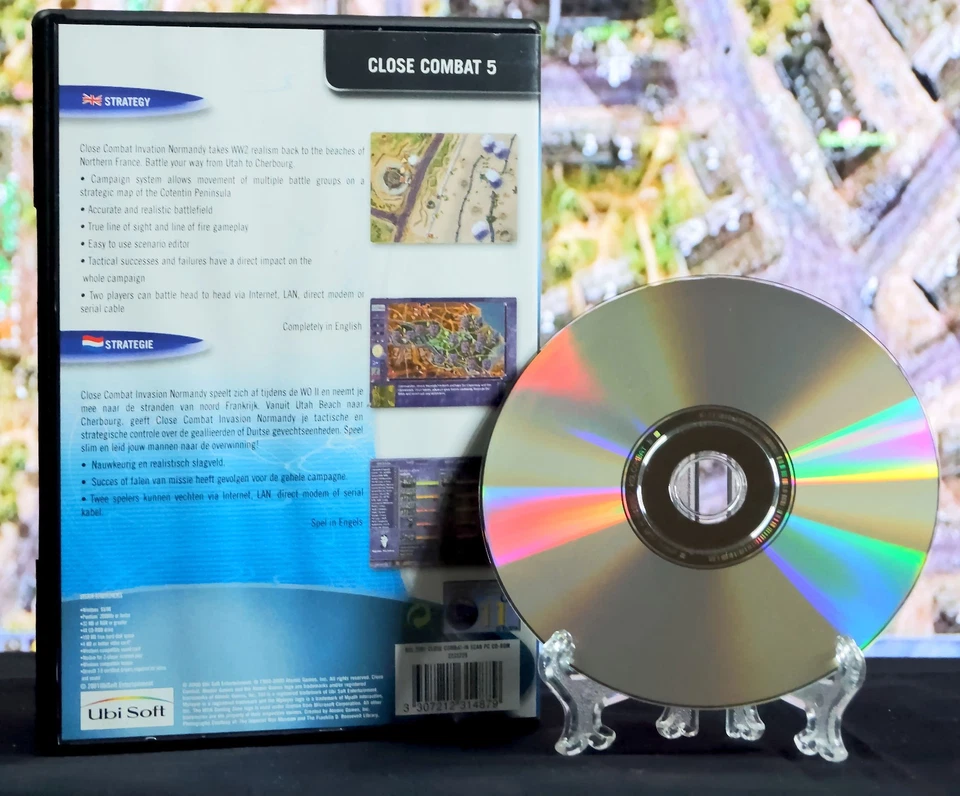 Close Combat 5: Invasion Normandy Retro PC Game Ubisoft [Tested] Strategy - Image 2 of 3