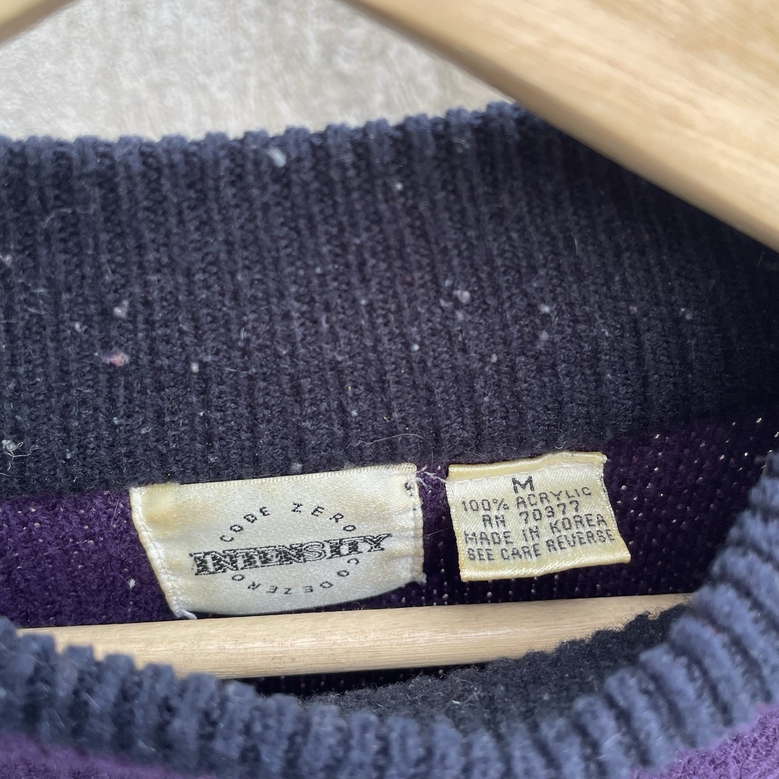 Vintage Code Zero Future Generation Knit Sweater … - image 7