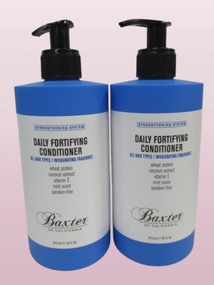 BAXTER DAILY FORTIFYING CONDITIONER ALL HAIR TYPES 16 OZ NWOB LOT OF 2