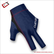Cuetec AXIS Pool/Billiards Navy Glove; Left Bridge Hand, X-Large
