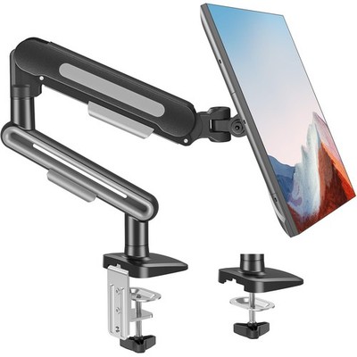Single Monitor Desk Mount Gas Spring Arm VESA 75x75/100x100mm Max 40 Inch