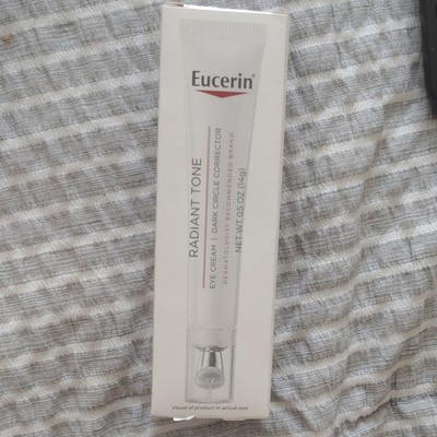 Eucerin Radiant Tone Eye Cream Dark Circles Thiamidol Brightening 0.5 oz 14g