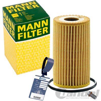 MANN FILTER ÖLWECHSELSET passend für Mercedes A-Klasse W169 B-KLasse W245