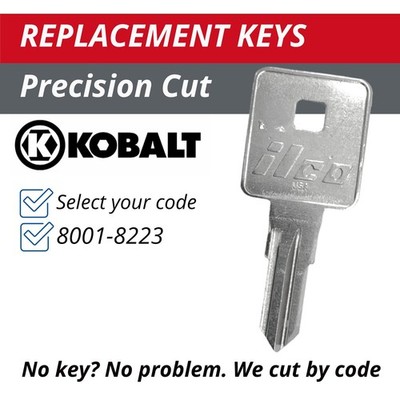 3-Pack BB06 Toolbox Keys – Compatible With Better Built & Kobalt Locks, Pre-Cut To Codes BB01–BB10