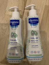 2x Mustela Baby Hydra Bebe Body Lotion With Avocado 300ML/10.14 OZ Each 5/2028 
