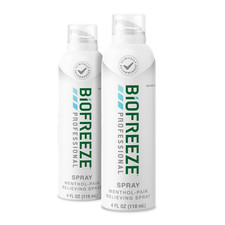 Biofreeze Professional Pain Relief 360 Degree 4oz Spray, 2 packs