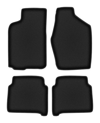 Premium Fußmatten Set Velours schwarz 4 tlg. für: Toyota Camry V20 II 1986-1991 