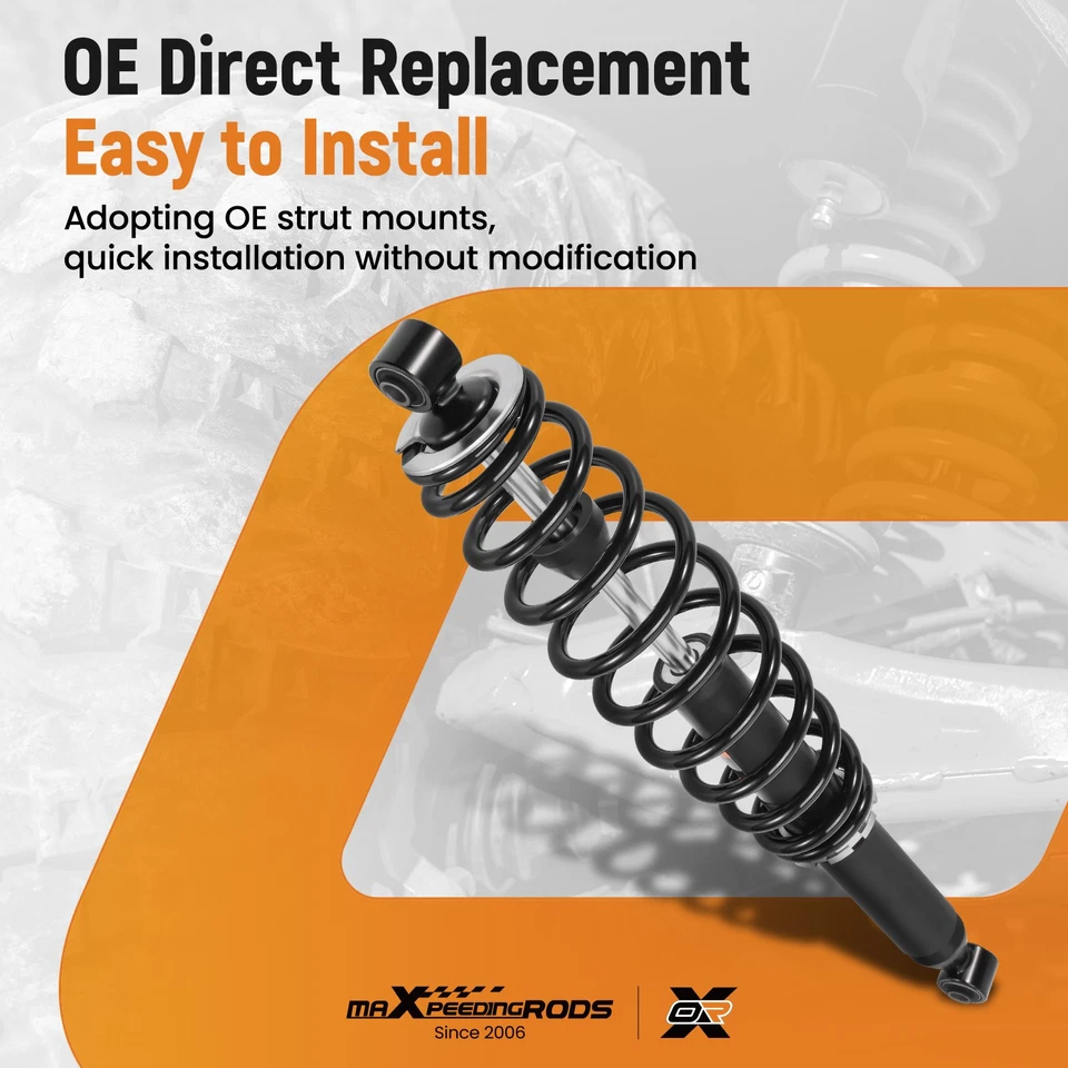 2pcs Front/Rear Shock Strut for Can-Am Outlander L 500 2013-2015 4x4 DPS - Image 3 of 4