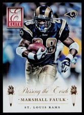 2015 Elite #8 Marshall Faulk / Todd Gurley Passing the Torch St. Louis Rams Card