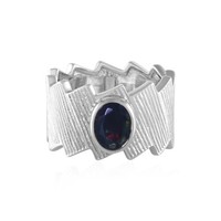 Cavill Mezezo Opal Ring 925 Sterling Silber Platin Oval 0,63Ct Damen Schmuck-