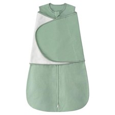 ZIGJOY 1.0 TOG Baby Sleep Sack Swaddle, Newborn 0-6M, 100 Cotton Wearable Blank