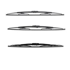 Bosch Front and Rear Windshield Wiper Blade Set Kit For Kia