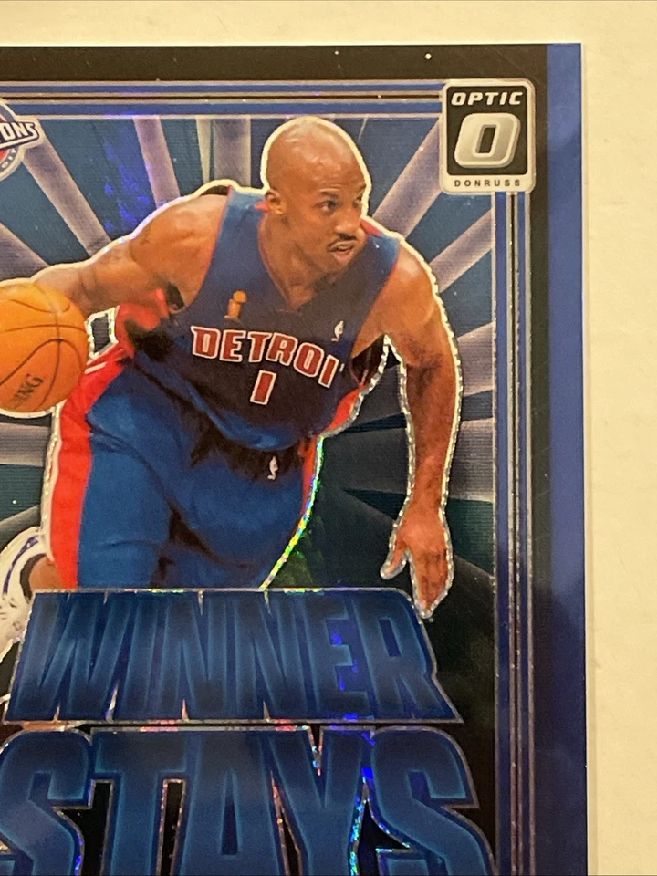 2024-25 Panini Donruss Optic - Winner Stays Chauncey Billups #18 Blue 10/175 - Image 3 of 4