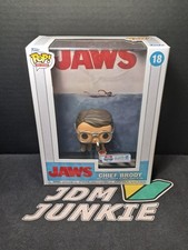 NIB Jaws Chief Brody Funko Pop! VHS Cover with case #18 Fun on the Run Exclusive