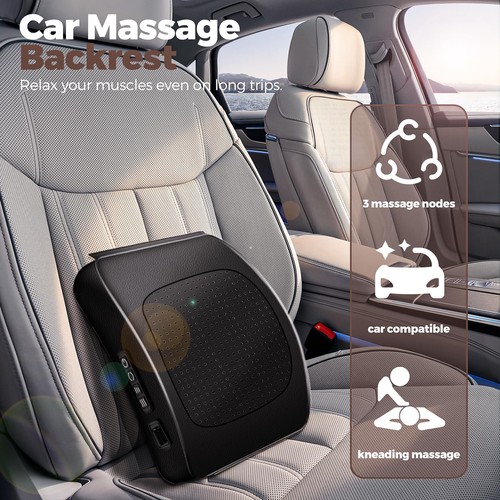 Back Massager with Heat - Shiatsu Back Massager for Pain Relief Deep Tissue -... - Picture 5 of 8
