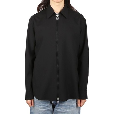 OAMC Wool Zip-Up Shirt 28OAU53 LANOA028 001 46450503