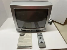 Durabrand DWT1304 13" Vintage Color Television TV Retro Gaming Working W/Remote 