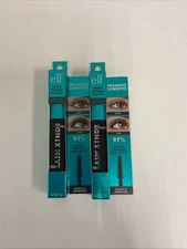 E.L.F. Lash XTNDR Mascara 0.25oz - Pitch Black - Lot Of 2 B77-07