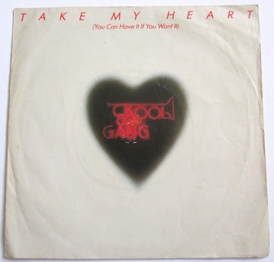 Kool & The Gang   7'' UK 45 - Take My Heart - 1981 - De-Lite   DE 6  - VG+/VG