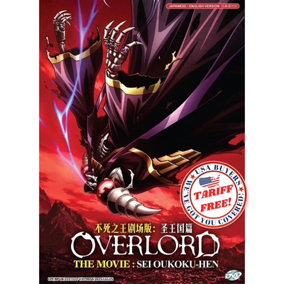 Overlord Movie 3: The Sacred Kingdom Anime DVD [English Dub] | eBay