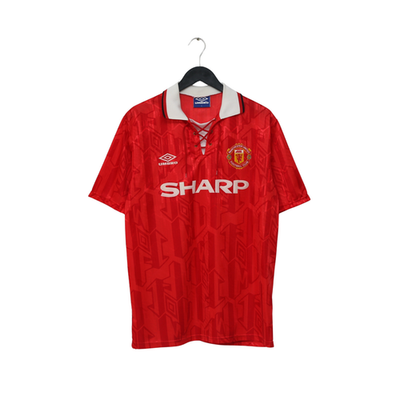 1992/94 Cantona #7 Manchester United Vintage Umbro Home Football