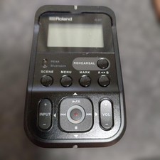 Roland R-07 Black Bluetooth Stereo Portable Audio Recorder Preowned from Japan