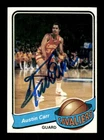 1979-80 Topps #76 Austin Carr signed auto autograph  VG+  BXCP63
